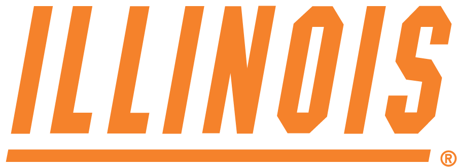 Illinois Fighting Illini 1989-2004 Wordmark Logo DIY iron on transfer (heat transfer)